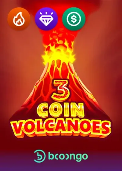 3 Coin Volcanoes slot by 3Oaks